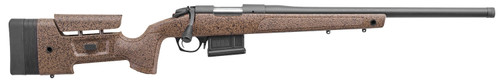 Bergara Rifles B14S352 B-14 HMR 6.5 Creedmoor 5 22 Mini-Chassis w/Adjustable Cheekpiece Stock Speckled Black/Brown Right Hand
