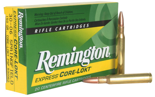 Remington Ammunition R308W3 Core-Lokt  308 Win/7.62 NATO 180 GR Core-Lokt Pointed Soft Point 20 Bx/ 10 Cs