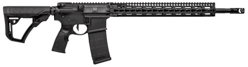 Daniel Defense 15112033047 DDM4 V11 Pro Semi-Automatic 223 Rem/5.56 NATO 18 30+1 Black 6 Position w/SoftTouch Overmodling Stock Black Hardcoat Anodized Aluminum Receiver