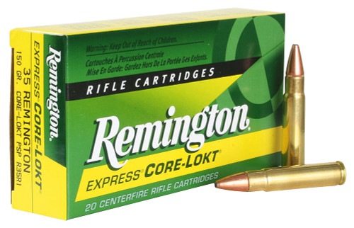 Rem Ammo R35R1 Core-Lokt 35 Rem Pointed Soft Point 150 GR 20Box/10Case