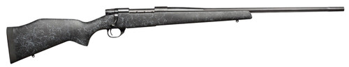 Weatherby VLE270NR4O Vanguard Wilderness Bolt 270 Winchester 24 5+1 Black w/Gray Webbing Fixed Monte Carlo w/Aluminum Bedding Synthetic Stock Blued Steel Receiver