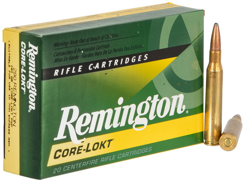 Remington Ammunition R280R3 Core-Lokt  280 Remington 140 GR Core-Lokt Pointed Soft Point 20 Bx/ 10 Cs