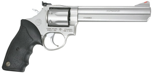 Taurus 2660069 Mod 66 357 RemMag 6 7rd Adj Sight Blk Syn Grip Matte SS