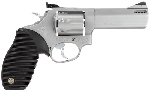 Taurus 2627049 627 Std 357 RemMag 4 Ported 7rd Fixed Front/Adj Rear Sight Ribber Grip Matte SS