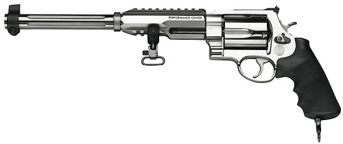 Smith & Wesson 170280 460 Performance Center XVR Single/Double 460 Smith & Wesson Magnum 12 5 Black Synthetic Stainless