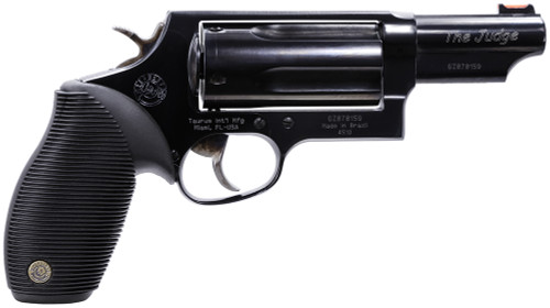 Taurus 2441031MAG 45/410 Judge Tracker Magnum Single/Double 45 Colt (LC)/410 3 5 Black Ribber Black
