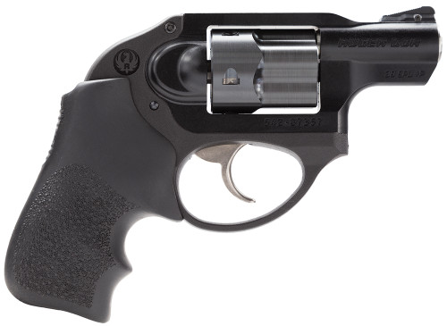 Ruger 5401 LCR DAO 38 Special 1.87 5 Round Black Hogue Tamer Monogrip Grip Black