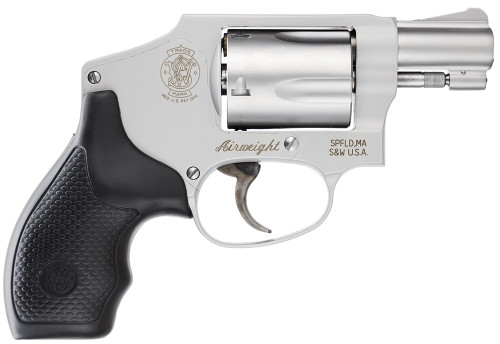 Smith & Wesson 103810 642 Airweight 38 Special 1.88 5 Round Stainless Black Synthetic Grip