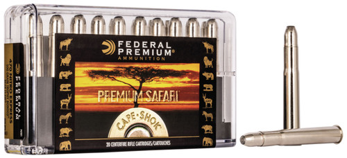 Federal P470T1 Premium Safari Cape-Shok 470 Nitro Express 500 GR Trophy Bonded Bear Claw (TBBC) 20 Bx/ 10 Cs