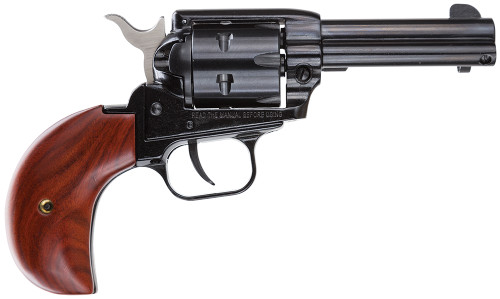 Heritage Mfg RR22MB3BH Rough Rider Small Bore 22 LR 3.50 6 Round Cocobolo Bird Head Grip Blued