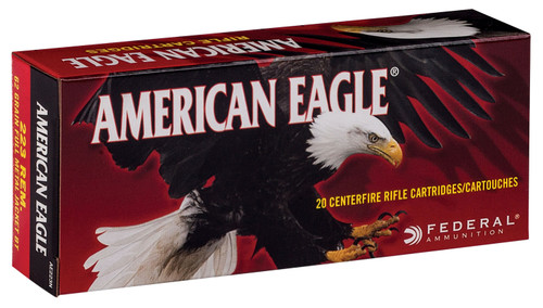Federal AE223N American Eagle  223 Remington/5.56 NATO 62 GR FMJBT 20 Bx/ 25 Cs
