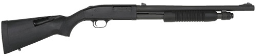 Mossberg 52682 590A1 Pump 12ga 18.5 3 5+1 Syn Blk Speedfeed Stk Blk