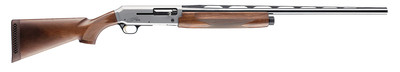 Silver Hunter 12 Gauge 28 Inch Lightweight Vent Rib Barrel Silver Finish 3 Inch Chamber Walnut Stock Satin Finish Invector-Plus Choke Tubes 4 Round