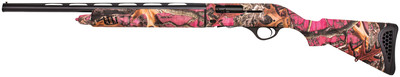 Escort Youth Semi-Auto 20 Gauge 3 Inch Chamber 22 Inch Barrel Blue Finish Trio Recoil Pad Synthetic Stock Foxy Woods Camouflage Finish 4 Round Left Hand