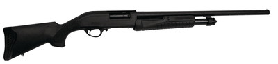 Escort Youth Field Pump Shotgun 20 Gauge 3 Inch Chamber 26 Inch Barrel Blue Finish Black Synthetic Stock 4 Rounds