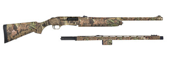 Model 935 Magnum Turkey/Deer Combo 12 Gauge 3.5 Inch Chamber 24 Inch Vent-Rib Barrel and 24 Inch Fully Rifled Barrel Synthetic Stock Full Coverage Mossy Oak Infinity Camouflage Finish 4 Round