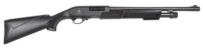 TAC-P Pump Action Shotgun 12 Gauge 18.5 Inch Barrel 3 Inch Chamber Synthetic Stock/Forend Rubber Butt Pad Black