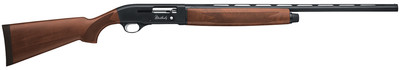 Model SA-08 Upland 12 Gauge Three Inch Chamber 26 Inch Barrel Matte Black Finish Walnut Stock Satin Finish