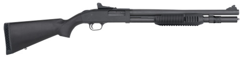 Mossberg 50774 590A1 Tactical Black Parkerized Pump 12 Gauge 18.50 3 6+1 Black Fixed Synthetic Stock