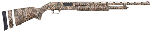 Mossberg 54218 500 Waterfowl Youth 20 Gauge 22 5+1 3 Mossy Oak Shadow Grass Blades Synthetic Fixed Stock Right Youth/Compact Hand