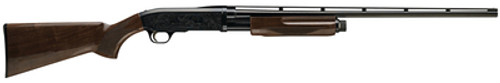 BPS Medallion 20 Gauge 28 Inch Vent Rib Barrel with Gloss Blue Finish 3 Inch Chamber Grade II/III Black Walnut Stock 4 Round