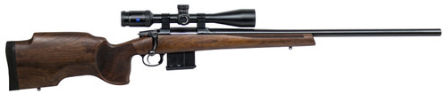 CZ 04814 CZ 557 Varmint Bolt 243 Winchester 25.6 10+1 Turkish Walnut Stk Black