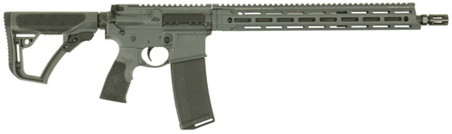 Daniel Defense 12813042047 DDM4 V7 Semi-Automatic 223 Rem/5.56 NATO 16 30+1 Tornado Gray 6 Position w/SoftTouch Overmodling Stock Tornado Gray Anodized Aluminum Receiver