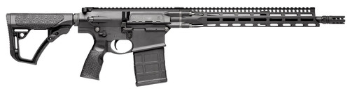 Daniel Defense 18043047 DD5 V1 Semi-Automatic 308 Winchester/7.62 NATO 16 FS 20+1 6-Position Black Stk Black Cerakote