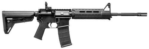 DPMS 60529 Moe Warrior Semi-Automatic 223 Rem/5.56 NATO 16 30+1 Black Adjustable Magpul MOE SL Synthetic Stock Black Aluminum Receiver