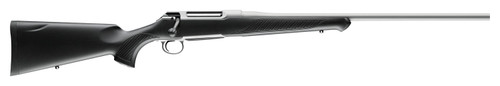Sauer S1SX655 100 Silver XT Bolt 6.5X55 Swedish 22 5+1 Black Fixed Ergo Max Synthetic Stock Stainless Cerakote Steel Receiver