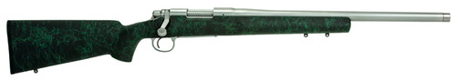 Remington Firearms 85507 700 5-R Bolt 223 Rem/5.56 NATO 20 5+1 Black w/Green Webbing Fixed HS Precision w/Aluminum Bedding Synthetic Stock Stainless Steel Receiver