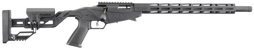 Ruger 8401 Precision Rimfire 22 LR 18 10+1 Adjustable Quick-Fit Precision w/One-Piece Chassis Stock Black Hardcoat Anodized