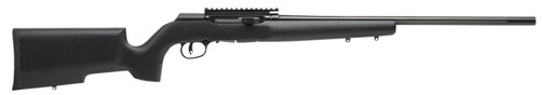 Savage 47223 A22 Pro Varmint Bolt 17 HMR 22 10+1 Wood Black Stk Black