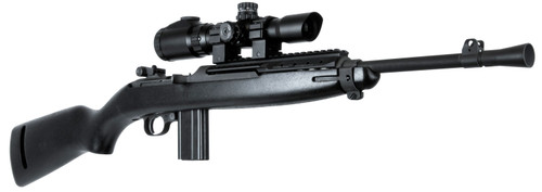 Inland Mfg ILM160 Scout Carbine  Semi-Automatic 30 Carbine 16.25 15+1 Black Fixed Synthetic Stock Black Steel Receiver