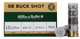 Sellier & Bellot SB12BSH Shotgun  12 Gauge 2.75 21 Pellets 4 Buck Shot 10 Bx/ 25 Cs