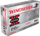 Winchester Ammo X2431 Super-X  243 Winchester 80 GR Pointed Soft Point (PSP) 20 Bx/ 10 Cs