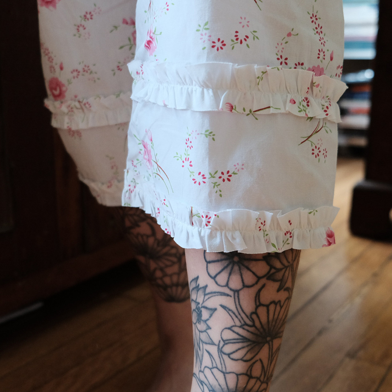 Rose Floral Pyjamas - Adult
