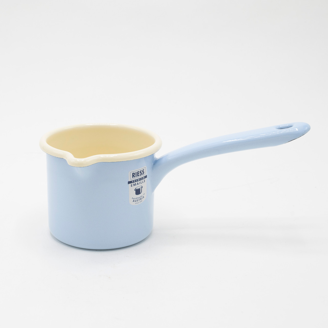 Lavender Blue Enamel Milkpan