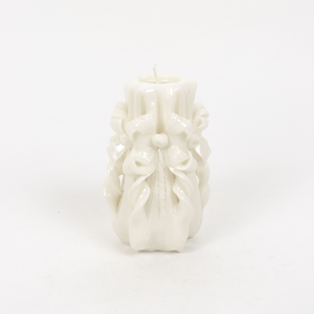 Hand Carved Pillar Candle 