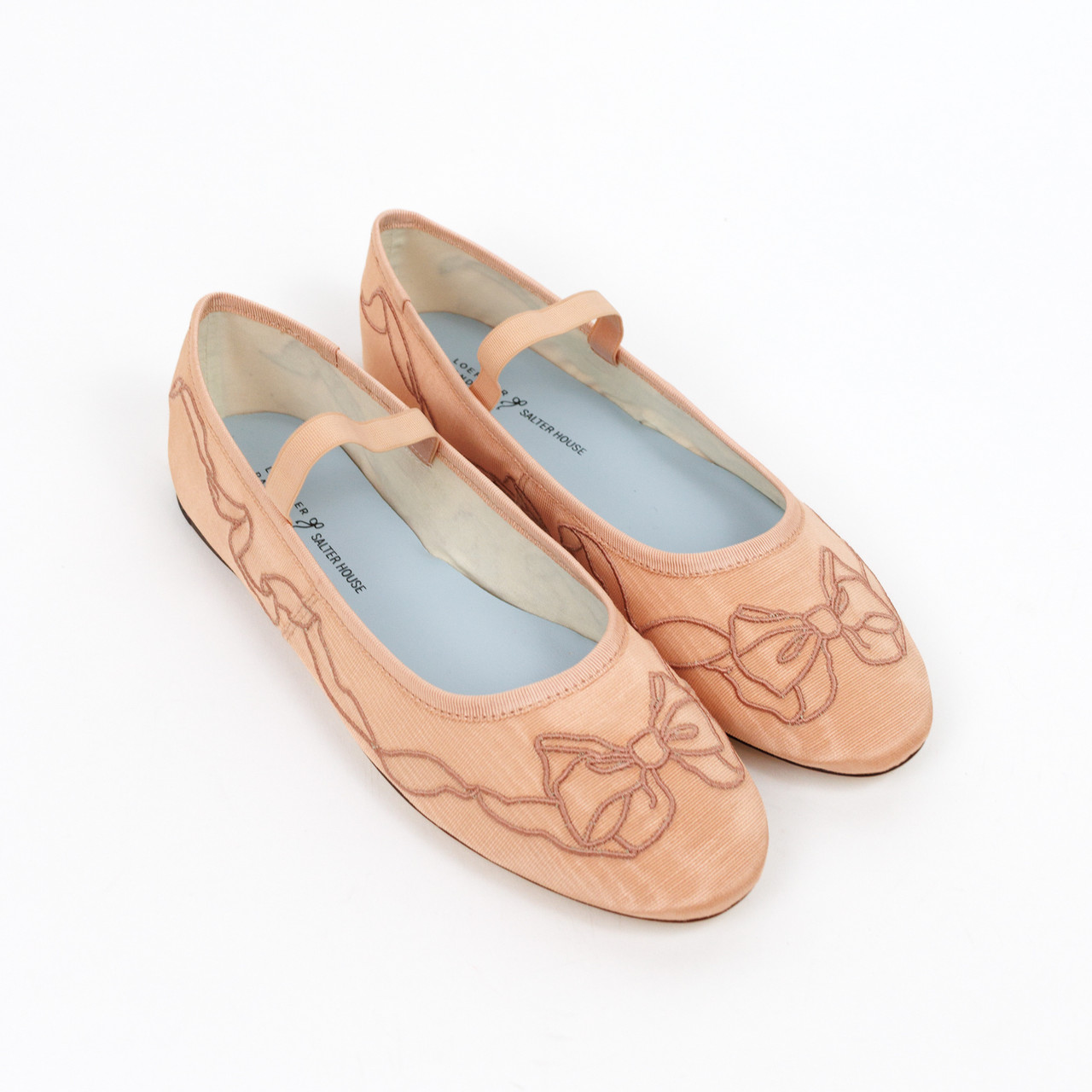 Embroidered Bow Ballet Flat by Salter House & Loeffler Randall