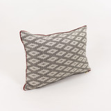 Chiarastella Cattana Black Jacquard Woven Cushion