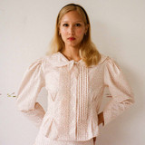 HKM Pink Primrose Beatrice Blouse