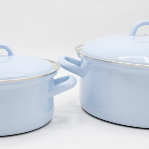 Lavender Blue Casserole Pot