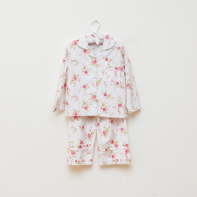 Kid's Rose Floral Pyjamas - Salter House