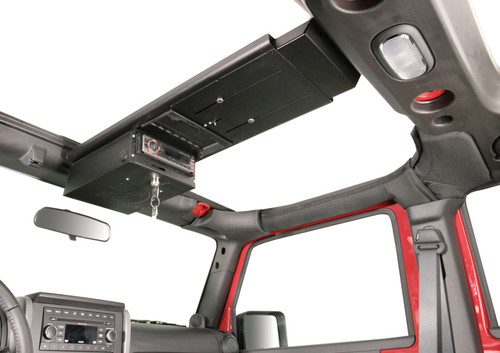 Tuffy Jk Overhead Console- Blk- 2007+ Jk Wrangler