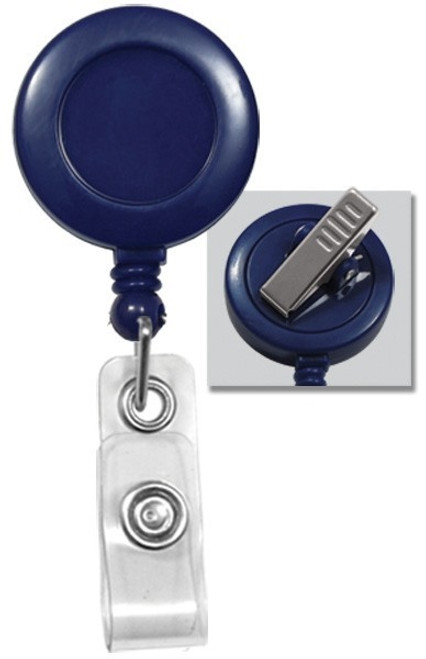 Menda 35088 - Badge Reel w/Swivel Clip, Black | Tequipment