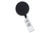 Black /Chrome Heavy-Duty badge Reel with Nylon Cord Reinforced Vinyl Strap & Belt Clip - Qty. 25