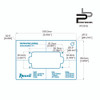 Pickup Routing Template - Humbucker