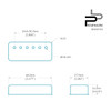 Mini Humbucker Cover 50.0mm