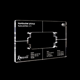 Pickup Routing Template - Humbucker